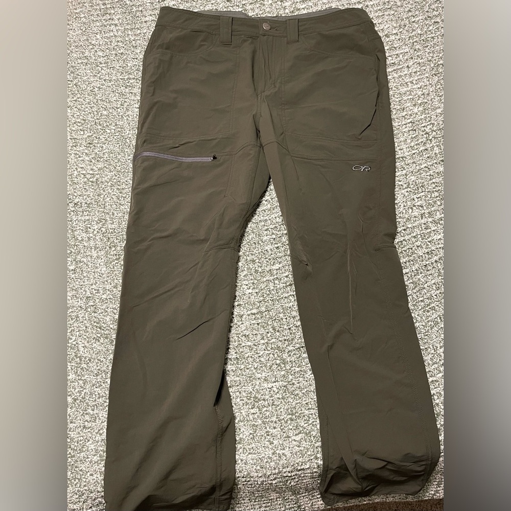 Outdoor research ferosi forest green hiking pants